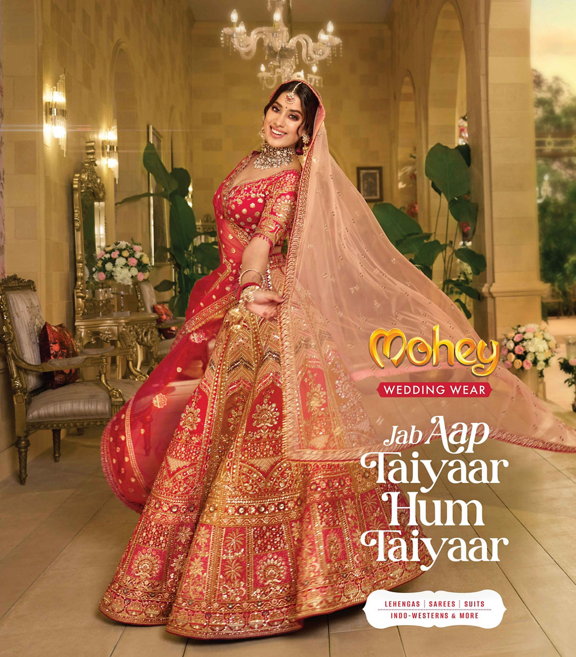 Bridal lehenga online manyavar best sale